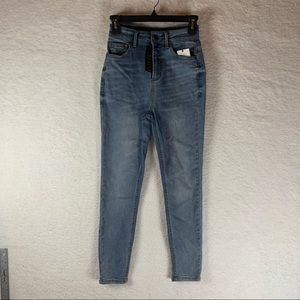 AFRM‎ High Rise Jeans Slim Straight Blue Size 26 NWT 5247
